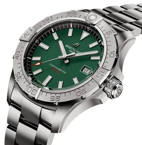 Breitling Avenger 42 A17328101L1A1 42mm Stainless steel Green