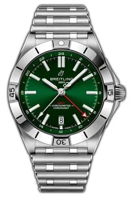 Breitling Chronomat A32398101L1A1 40mm Stainless steel Green