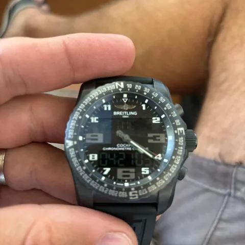 Breitling Cockpit B50 VB501022.BD41.155S 46mm Titanium Black 7