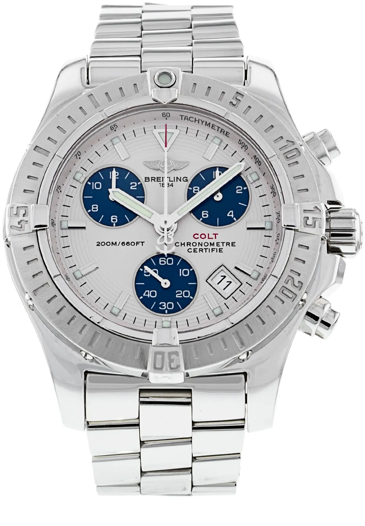 Breitling Colt A73380 41mm Stainless steel White Baton