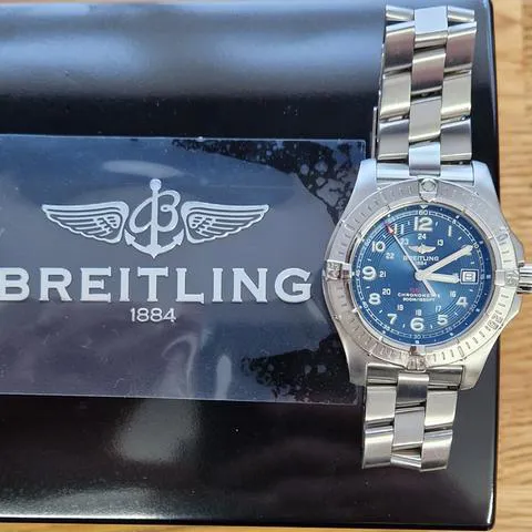 Breitling Colt A74380 41mm Stainless steel Blue 4