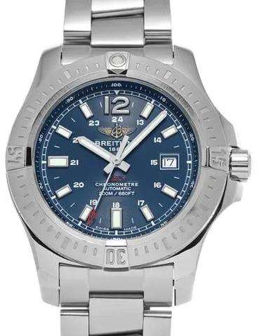 Breitling Colt Automatic a1738811/C906 44mm Stainless steel Blue