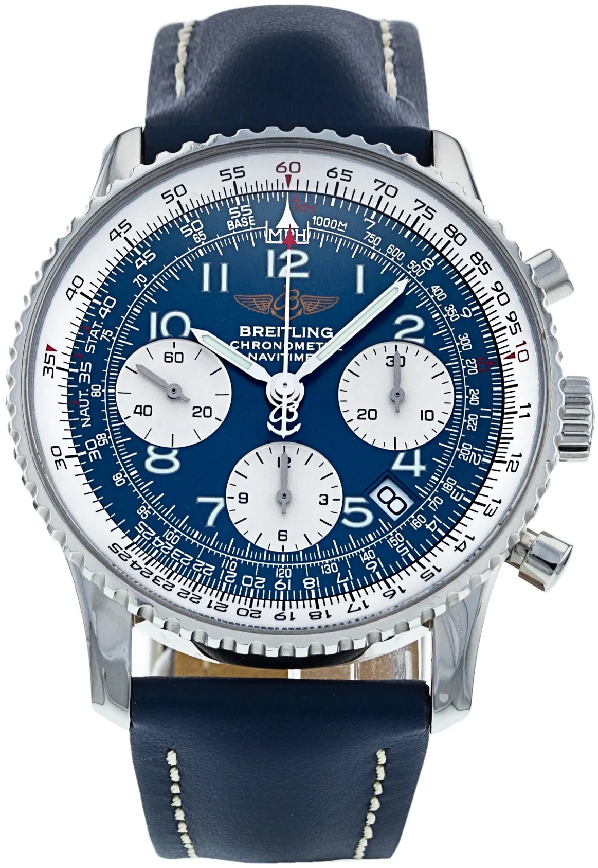 Breitling Navitimer A23322 42mm Stainless steel Blue Arabic