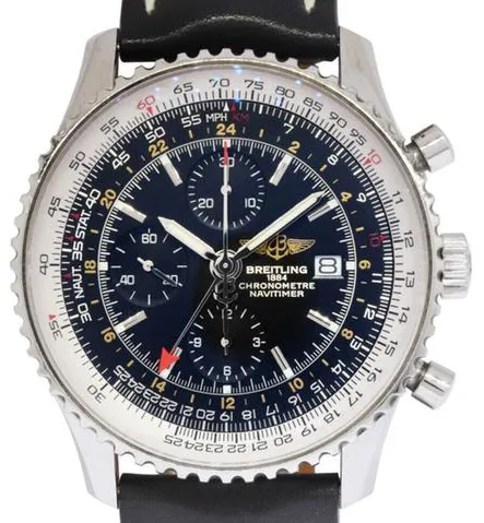 Breitling Navitimer A24322 46mm Stainless steel Black 1