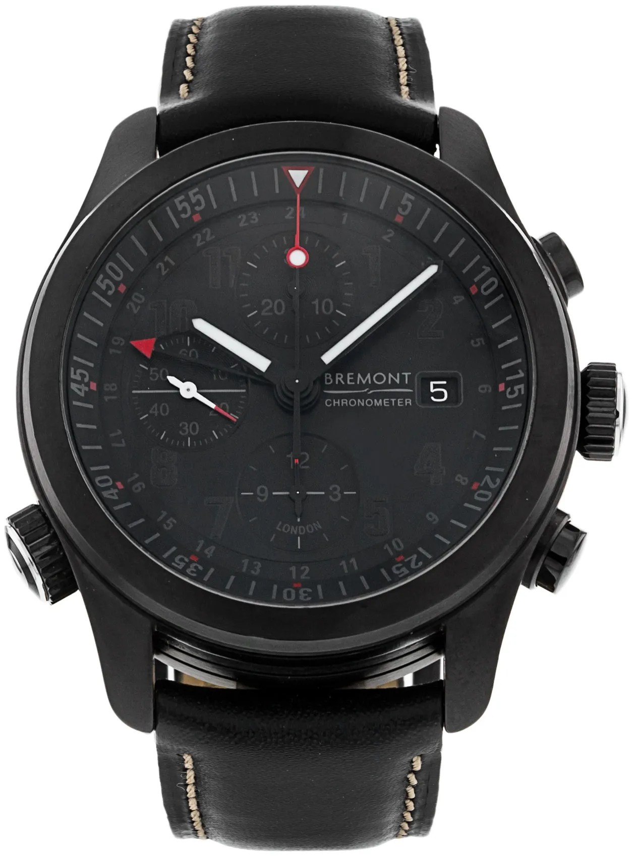 Bremont ALT1-B/BK 43mm Stainless steel Black Arabic