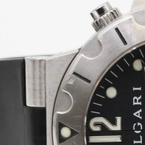 Bulgari Diagono SCB38S 38mm Stainless steel Black 9