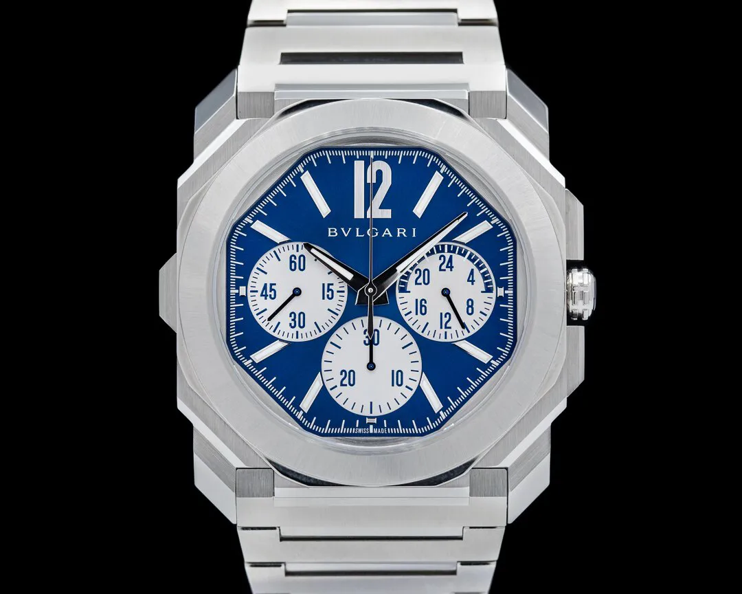 Bulgari Octo Finissimo 103467 42mm Titanium Blue