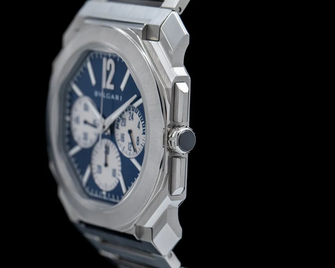 Bulgari Octo Finissimo 103467 42mm Titanium Blue 3