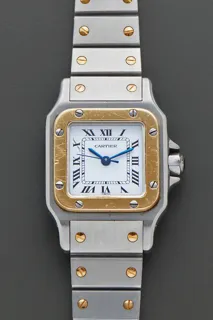 Cartier Santos 0902 Stainless steel and 18k yellow gold