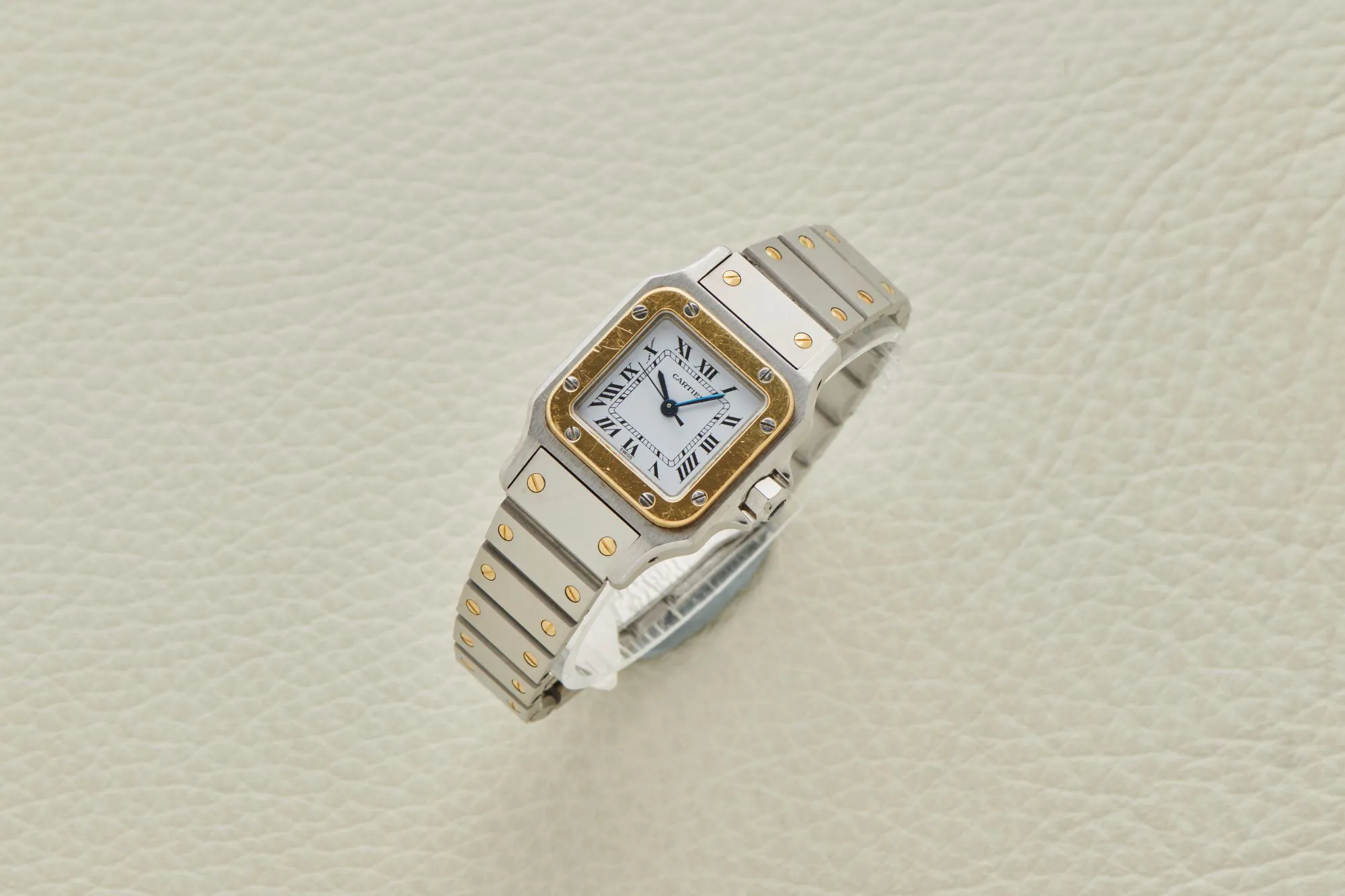 Cartier Santos 0902 24mm Stainless steel and 18k yellow gold 1