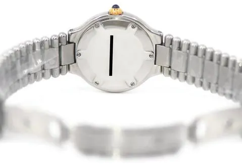 Cartier 21 Must de Cartier 125000P 28mm Yellow gold and Stainless steel White 4