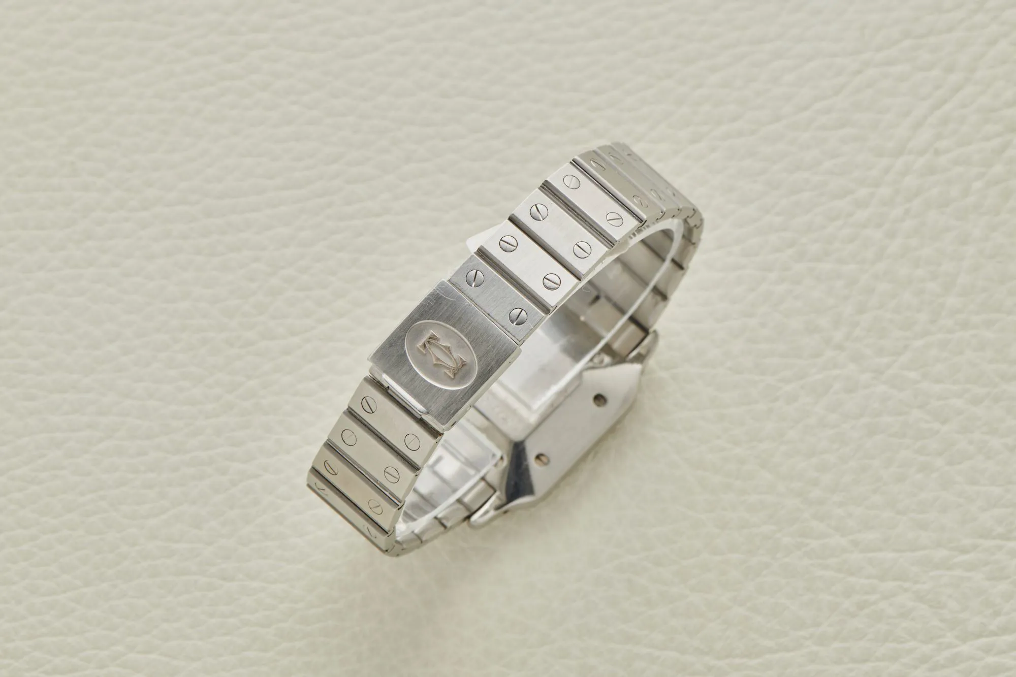 Cartier Santos 2960 29mm Stainless steel Gray 2