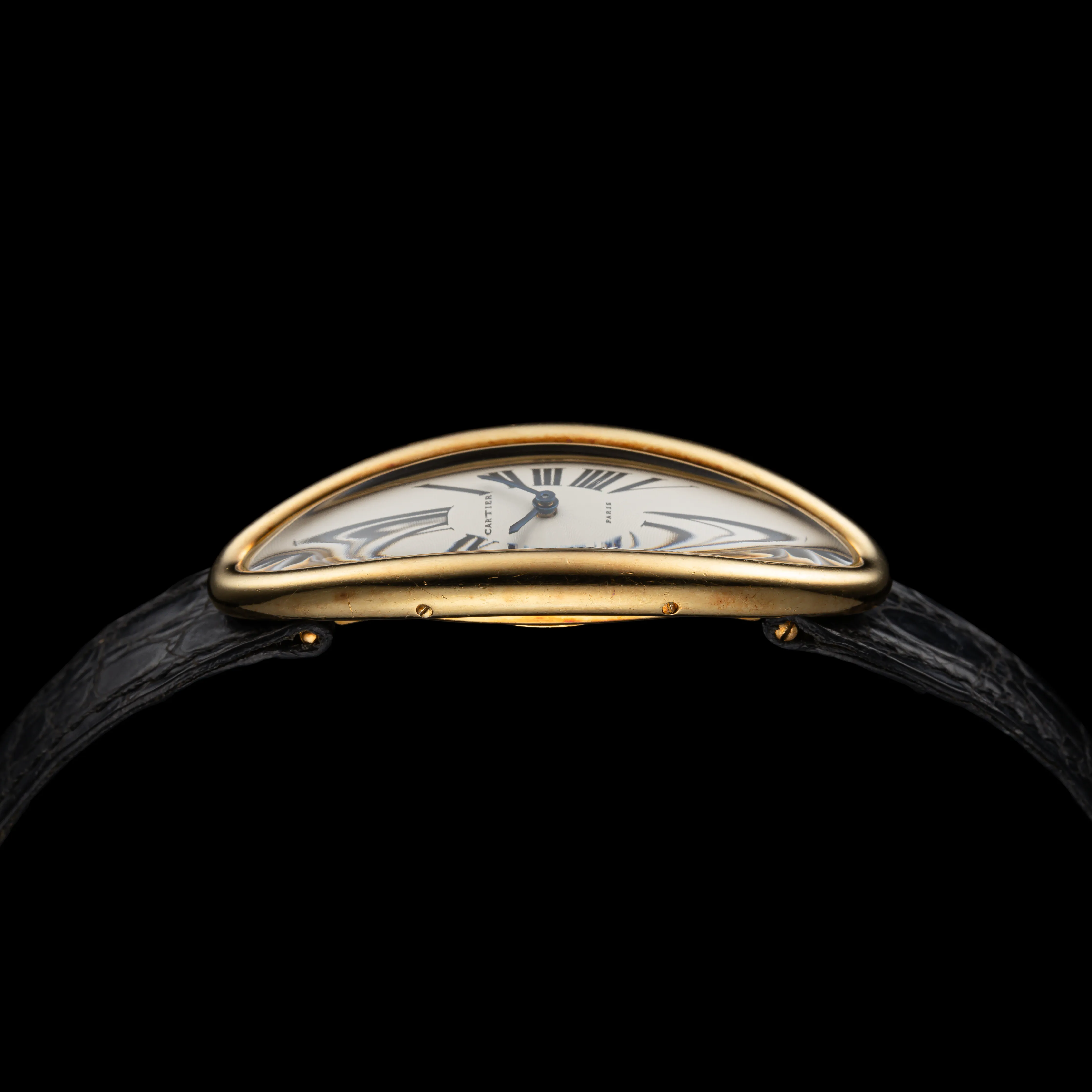 Cartier Baignoire Allongée W2020057 23mm 18k yellow gold 3