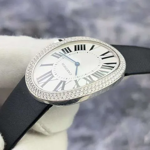 Cartier Baignoire WB520009 44mm White gold Silver 5