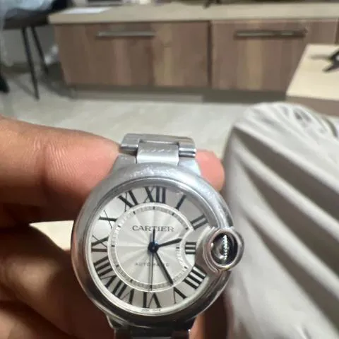 Cartier Ballon Bleu 36mm W6920046 36mm Stainless steel White 7