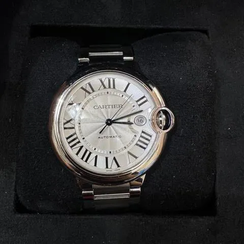 Cartier Ballon Bleu 42mm W69012Z4 42mm Stainless steel Silver