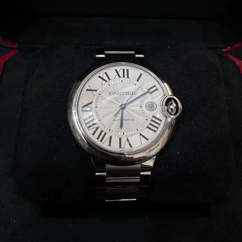 Cartier Ballon Bleu 42mm W69012Z4 42mm Stainless steel Silver 2