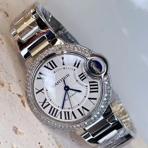 Cartier Ballon Bleu de Cartier WSBB0044 33mm Stainless steel Silver