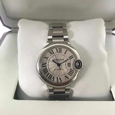 Cartier Ballon Bleu W6920071 33mm Stainless steel White