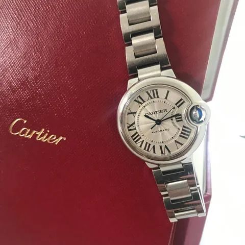 Cartier Ballon Bleu W6920071 33mm Stainless steel White 4