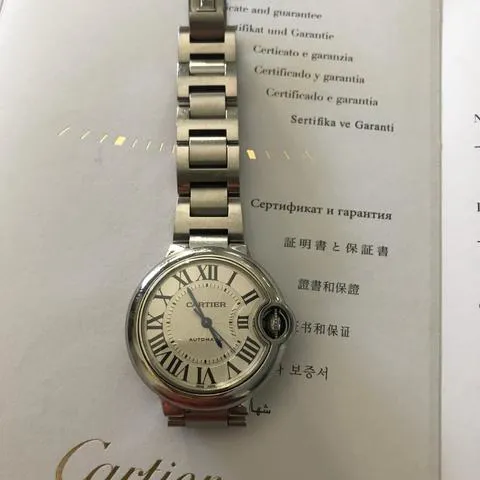 Cartier Ballon Bleu W6920071 33mm Stainless steel White 7