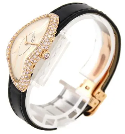 Cartier Crash WL407931 23mm Rose gold Silver 1