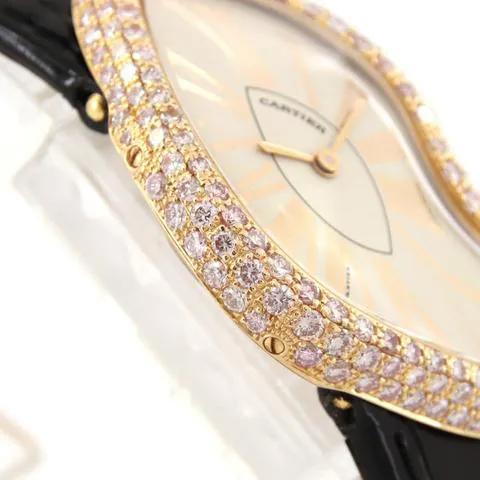 Cartier Crash WL407931 23mm Rose gold Silver 3