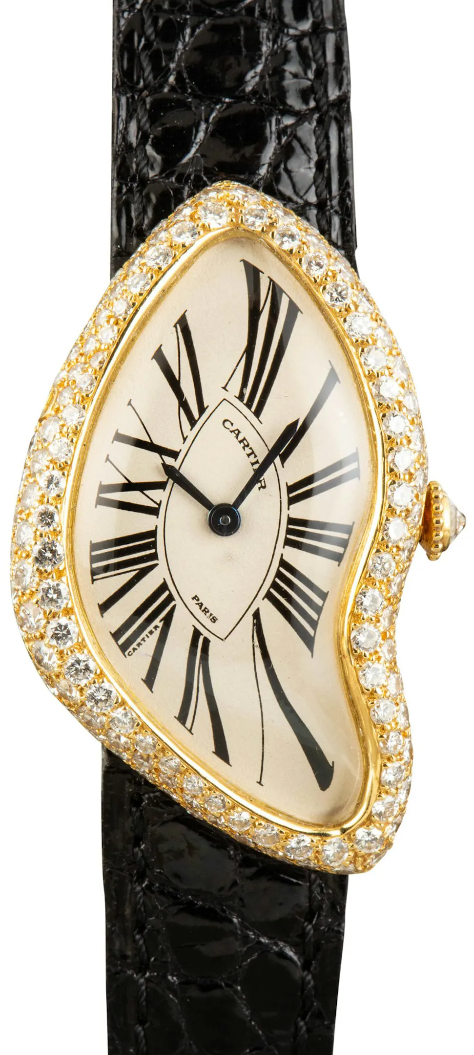 Cartier Crash 003 23mm Yellow gold Ivory