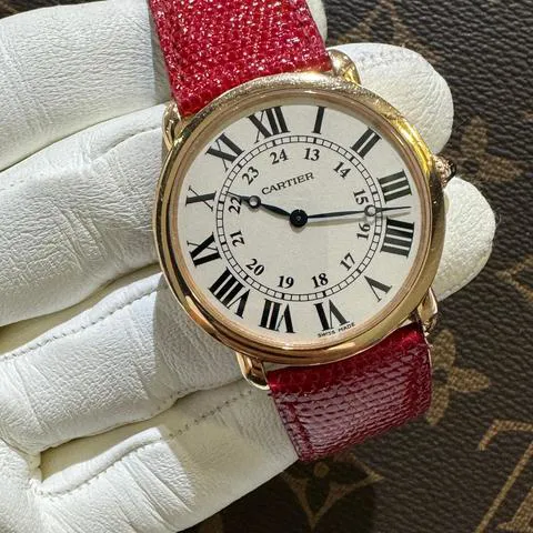 Cartier Ronde Louis Cartier 2889 36mm Rose gold White