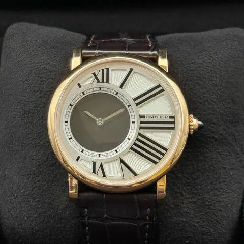 Cartier Rotonde W1556223 42mm Rose gold Silver