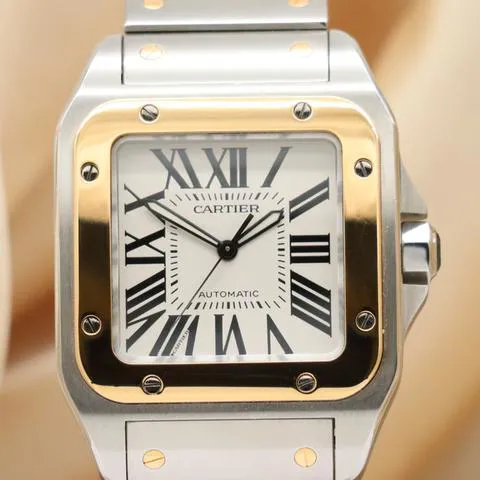 Cartier Santos 100 2656 38mm Stainless steel