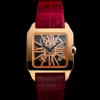 Cartier Santos Dumont W2020057 18k rose gold