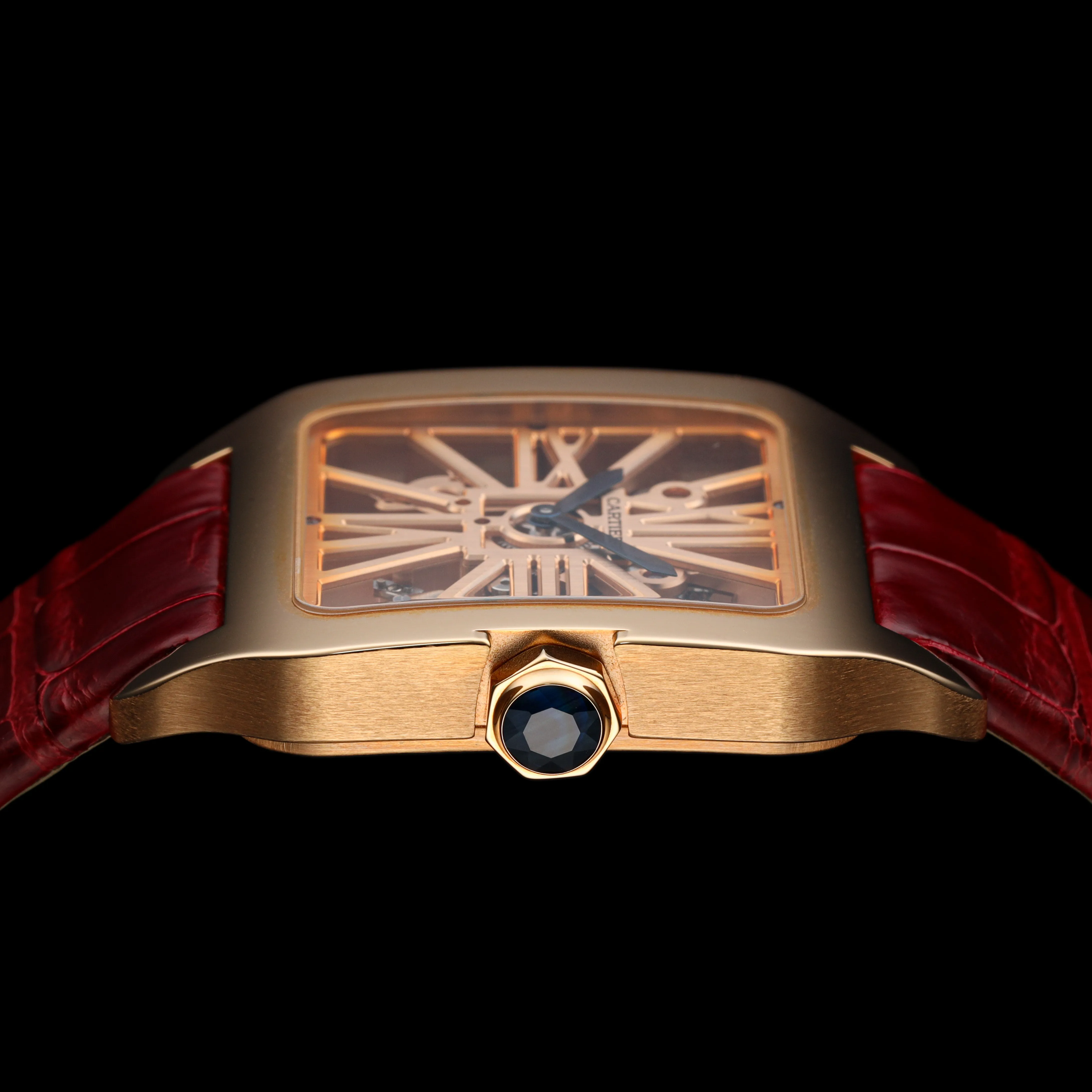 Cartier Santos Dumont W2020057 36mm 18K pink gold 2