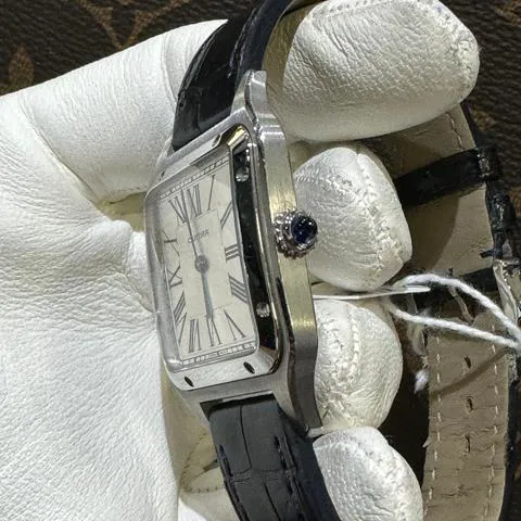 Cartier Santos Dumont WSSA0022 43.5mm Stainless steel Silver 2