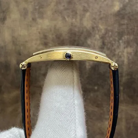 Cartier Tonneau 26mm Yellow gold Silver 3