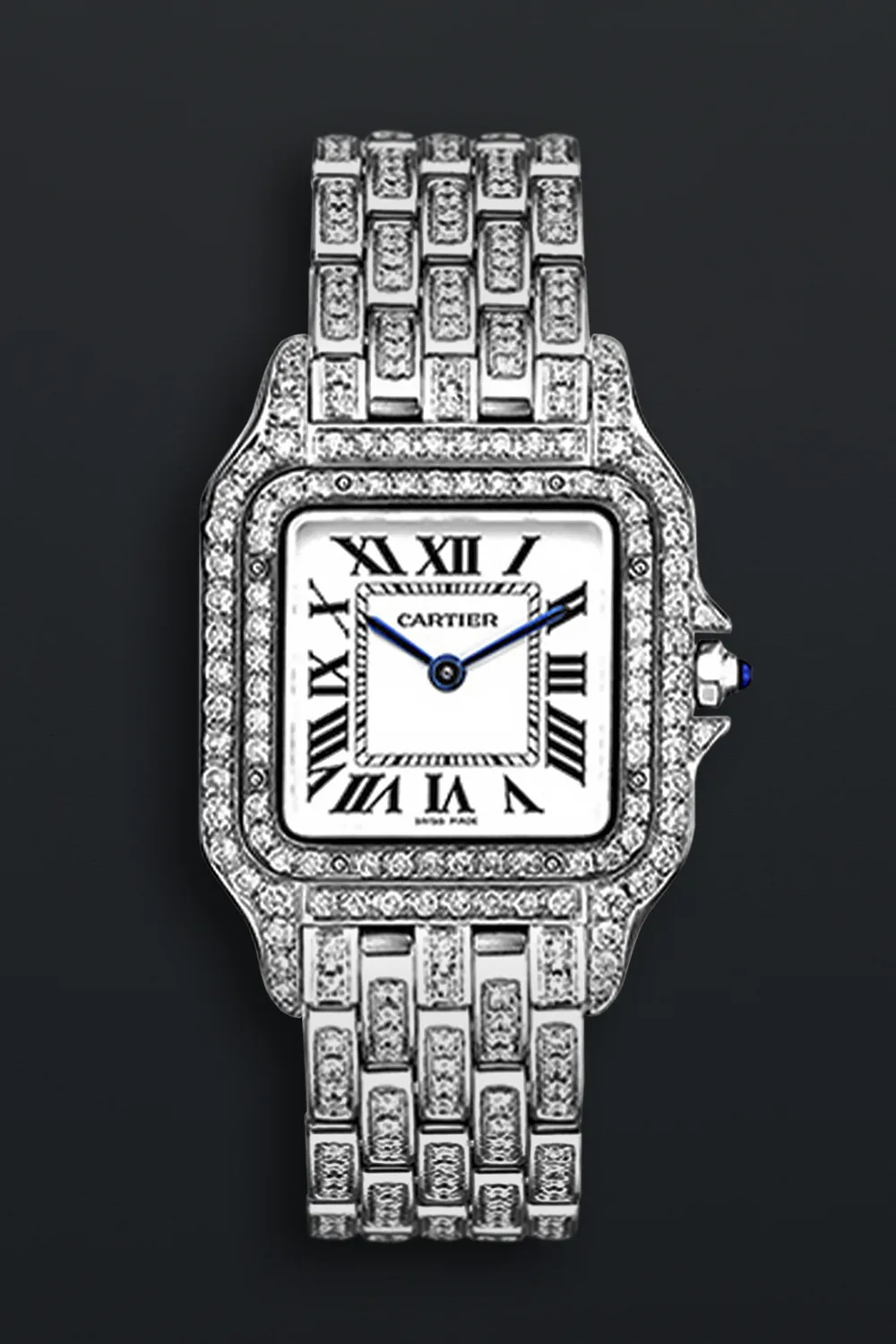 Cartier Panthère WSPN0006 23mm Stainless steel and Diamond