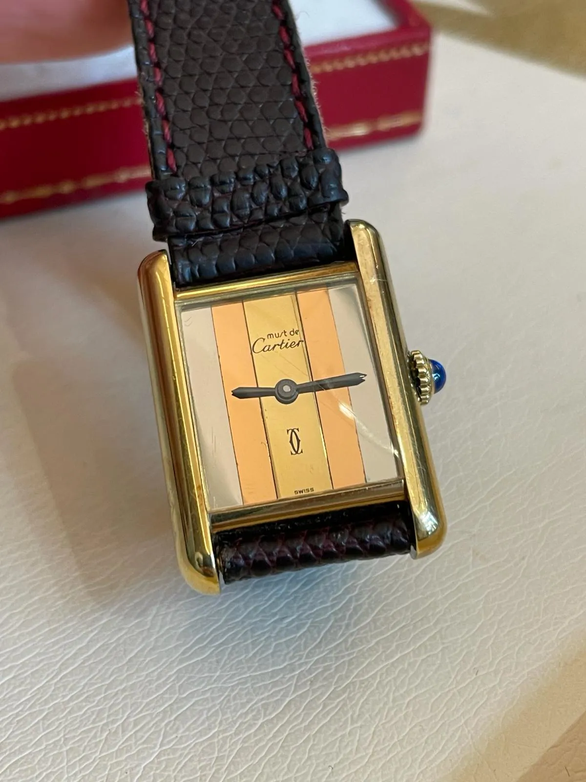 Cartier Must de Cartier 21mm Gold-plated silver Gold 1