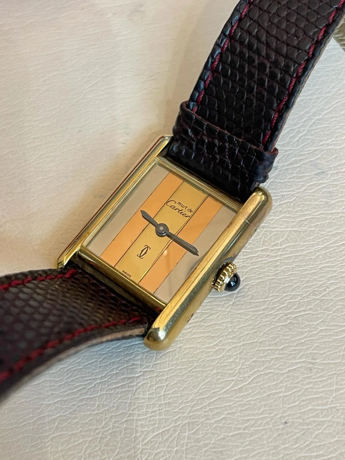 Cartier Must de Cartier 21mm Gold-plated silver Gold 4