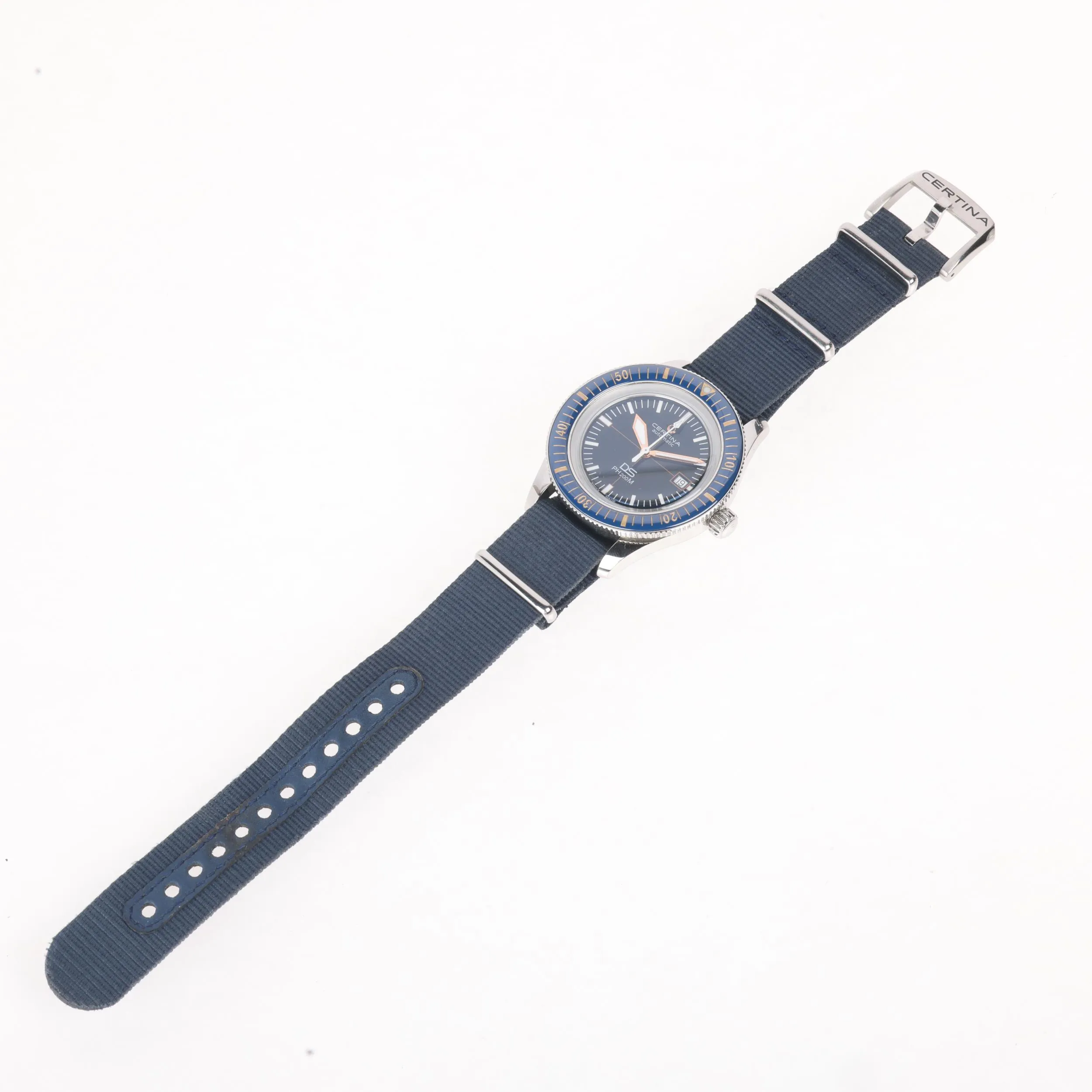 Certina DS PH200M C036407 43mm Ceramic and Stainless steel Blue 4