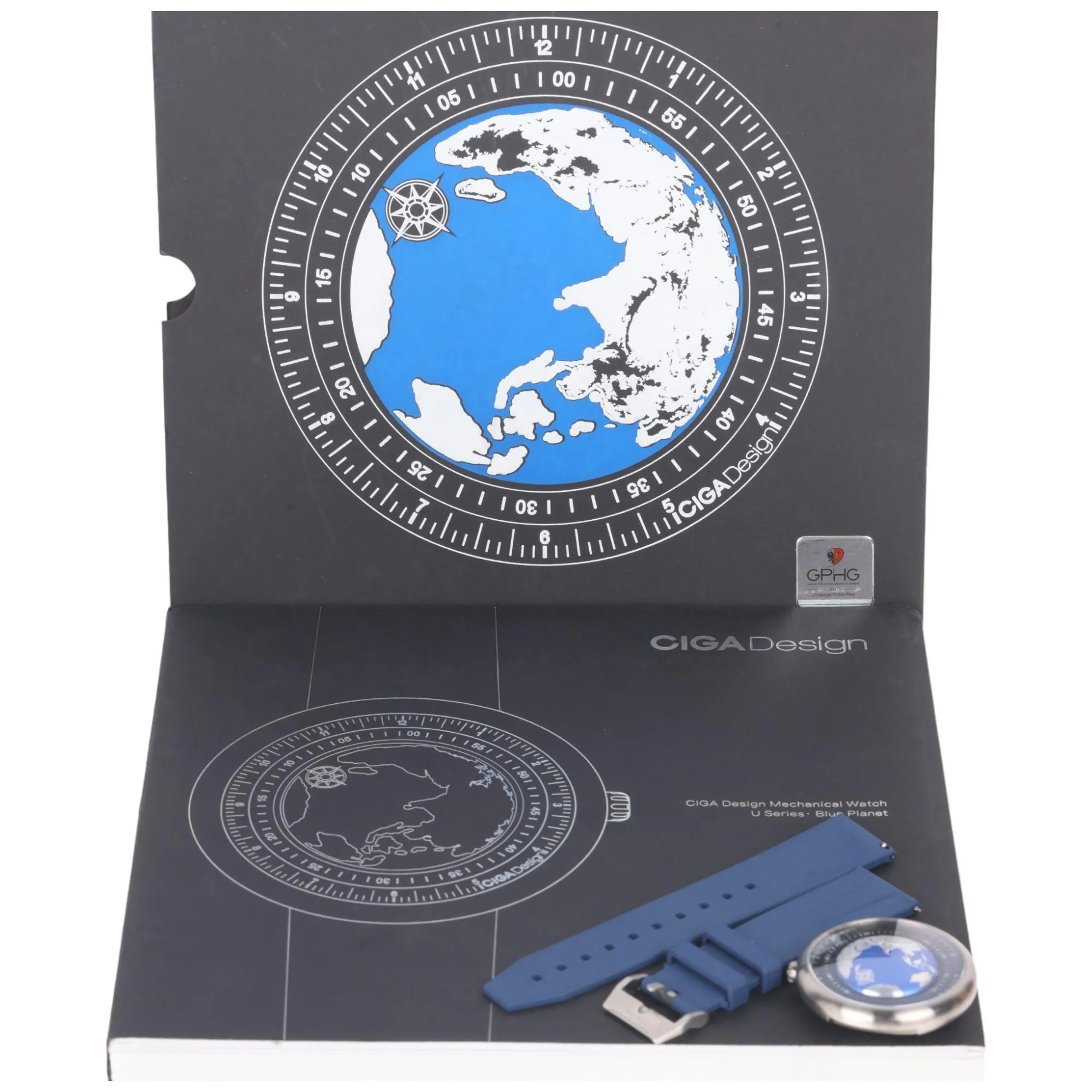 Ciga Design U Series Blue Planet U031-SU01-W6U 46mm Stainless steel 4