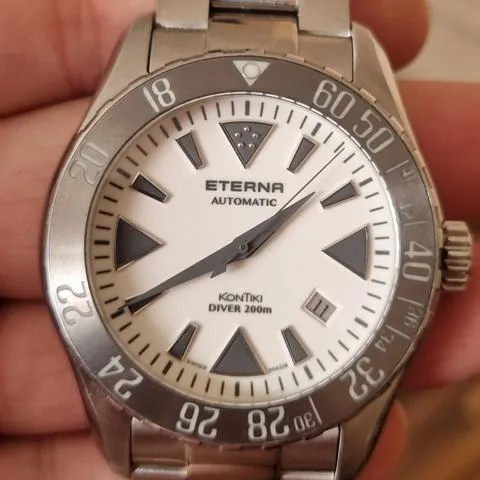 Eterna Kontiki 1290.41.59.1753 44mm Stainless steel White 8