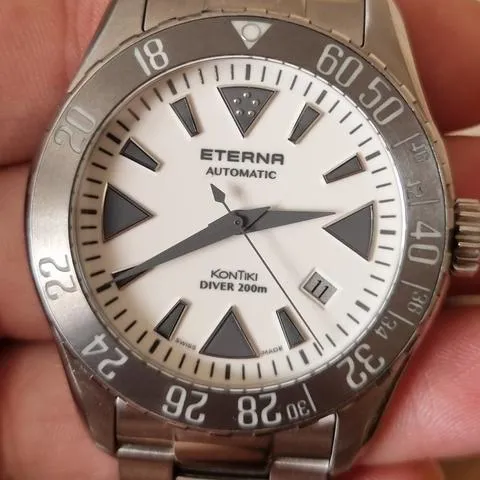 Eterna Kontiki 1290.41.59.1753 44mm Stainless steel White 9