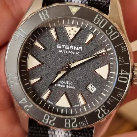 Eterna Kontiki 1290.41.49.1417 44mm Stainless steel Black 7