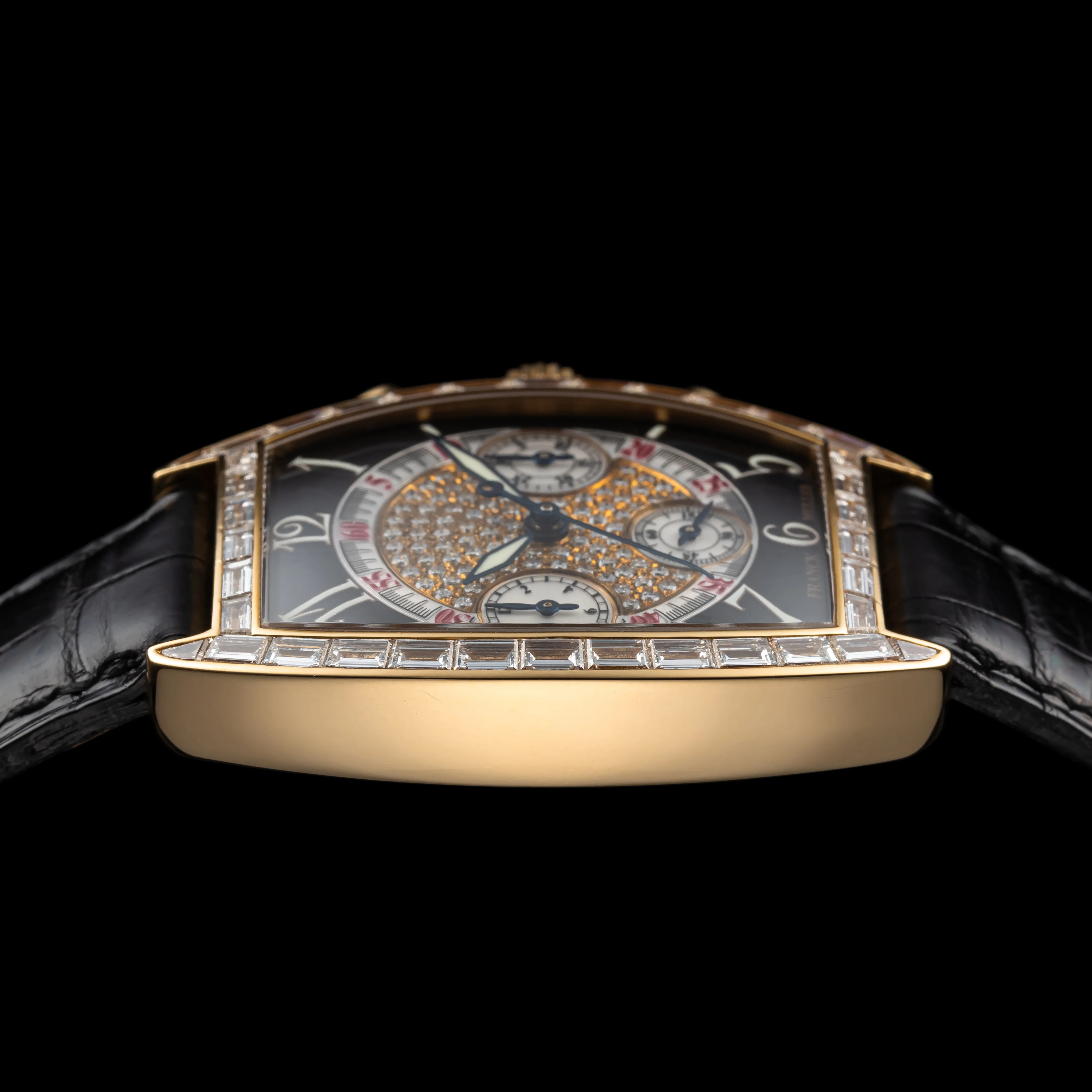 Franck Muller 7501CCBAG 29mm Diamond and 18k yellow gold 3