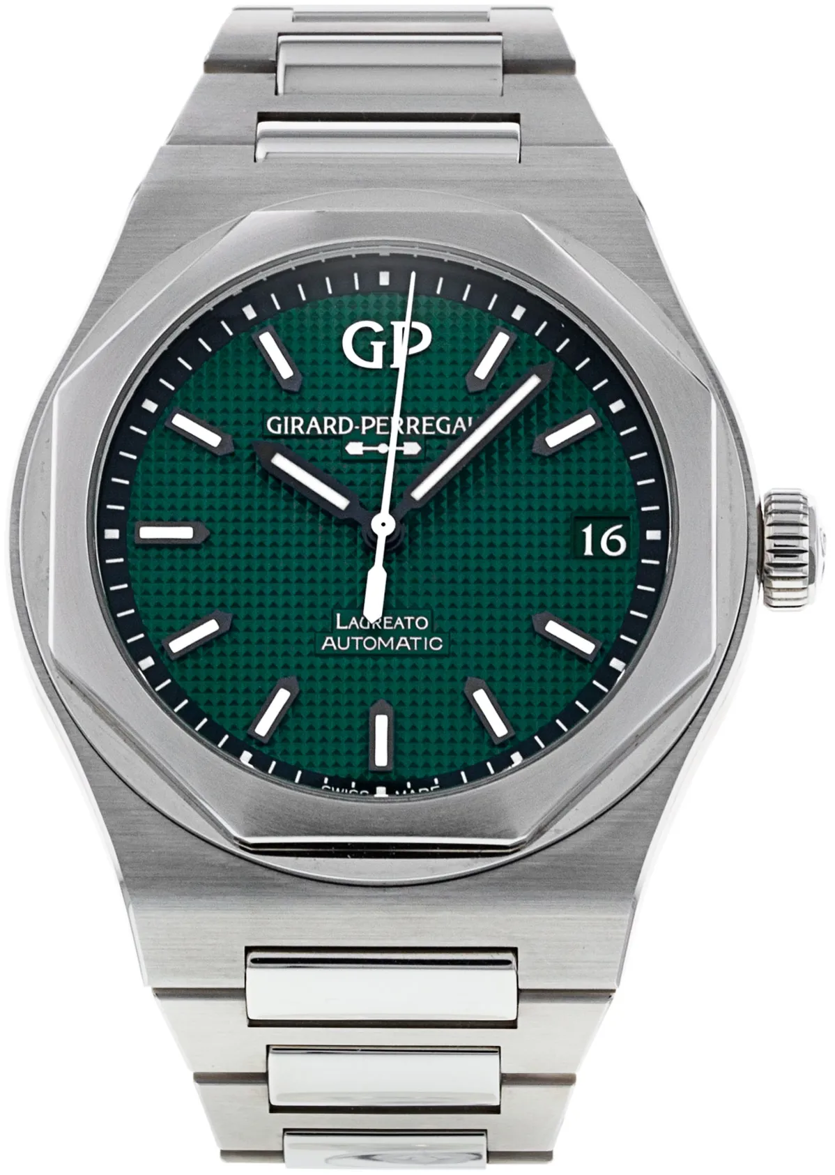 Girard-Perregaux Laureato 81010-11-3153-1CM 42mm Stainless steel Green