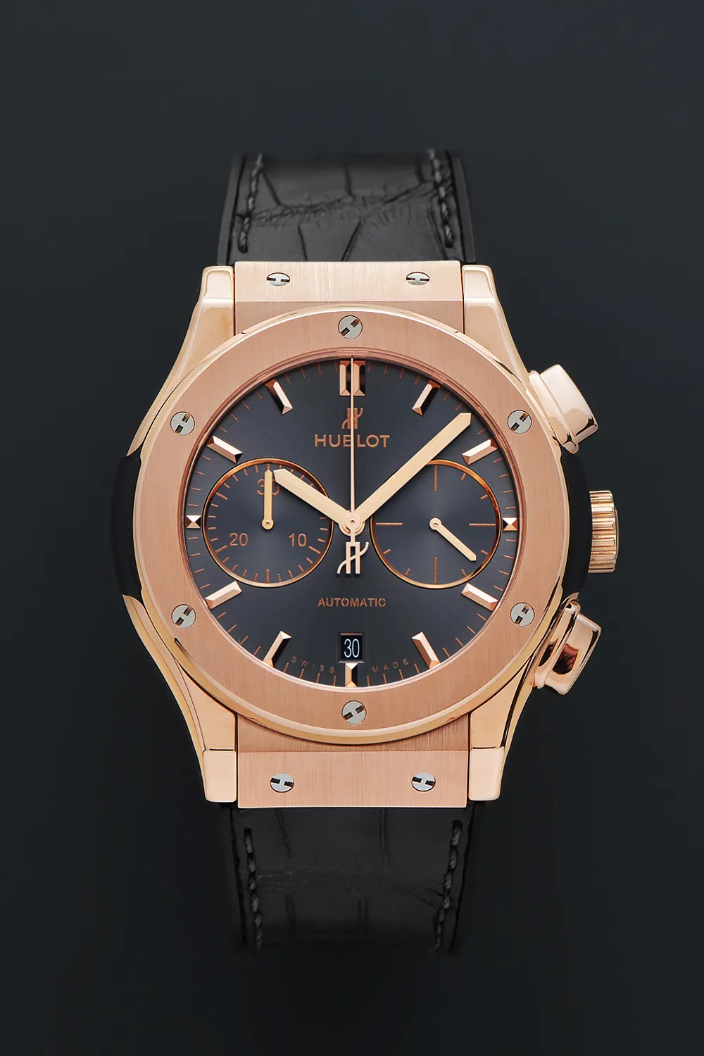 Hublot Classic Fusion 521.OX.7081.LR 45mm 18k rose gold Gray