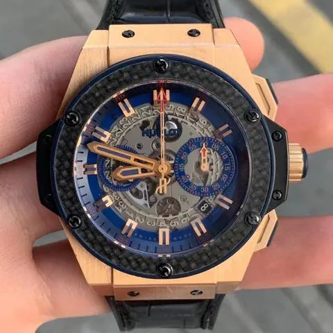 Hublot King Power 701.OQ.0138.GR.SPO14 48mm Rose gold