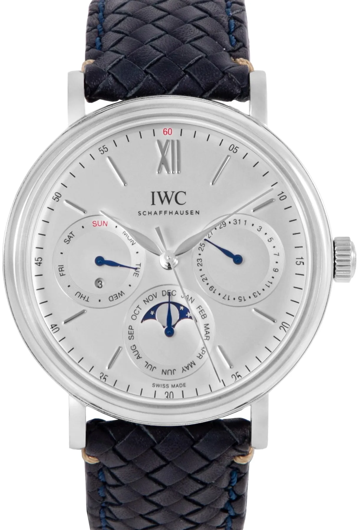 IWC Perpetual Calendar iw344601 40mm Stainless steel Silver