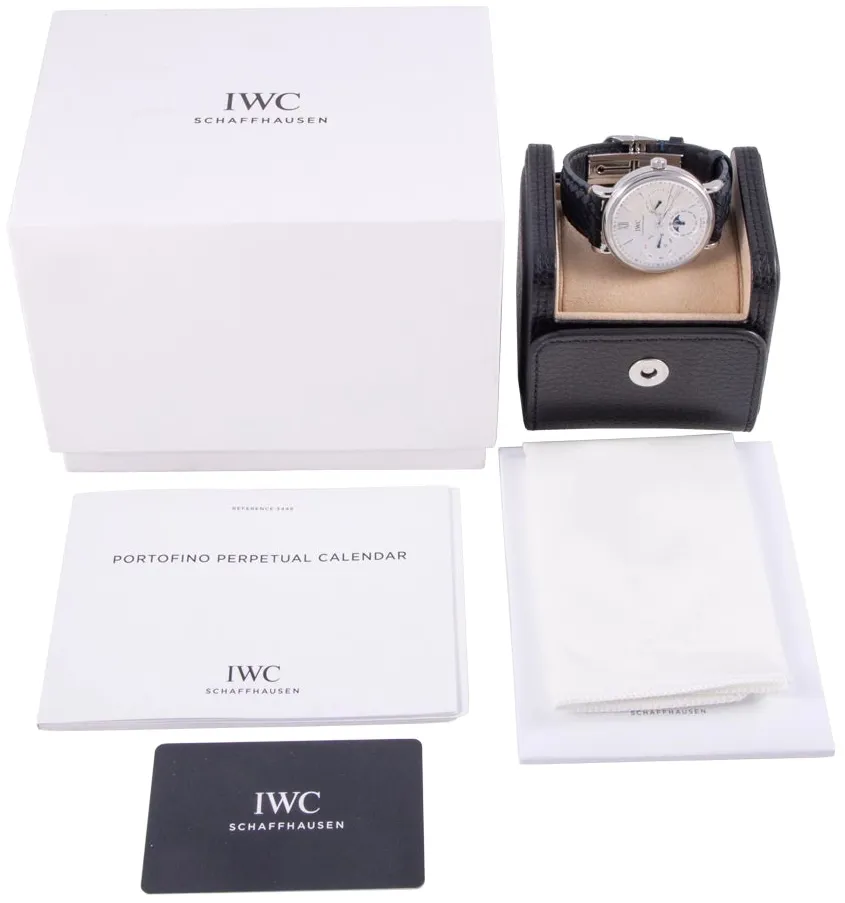 IWC Perpetual Calendar iw344601 40mm Stainless steel Silver 7