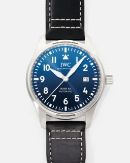 IWC Pilot Mark XX IW3282-03 40mm Stainless steel Blue